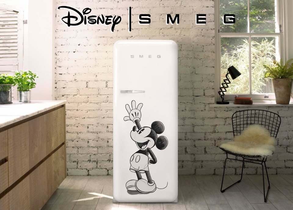 SMEG Mickey Mouse koelkast