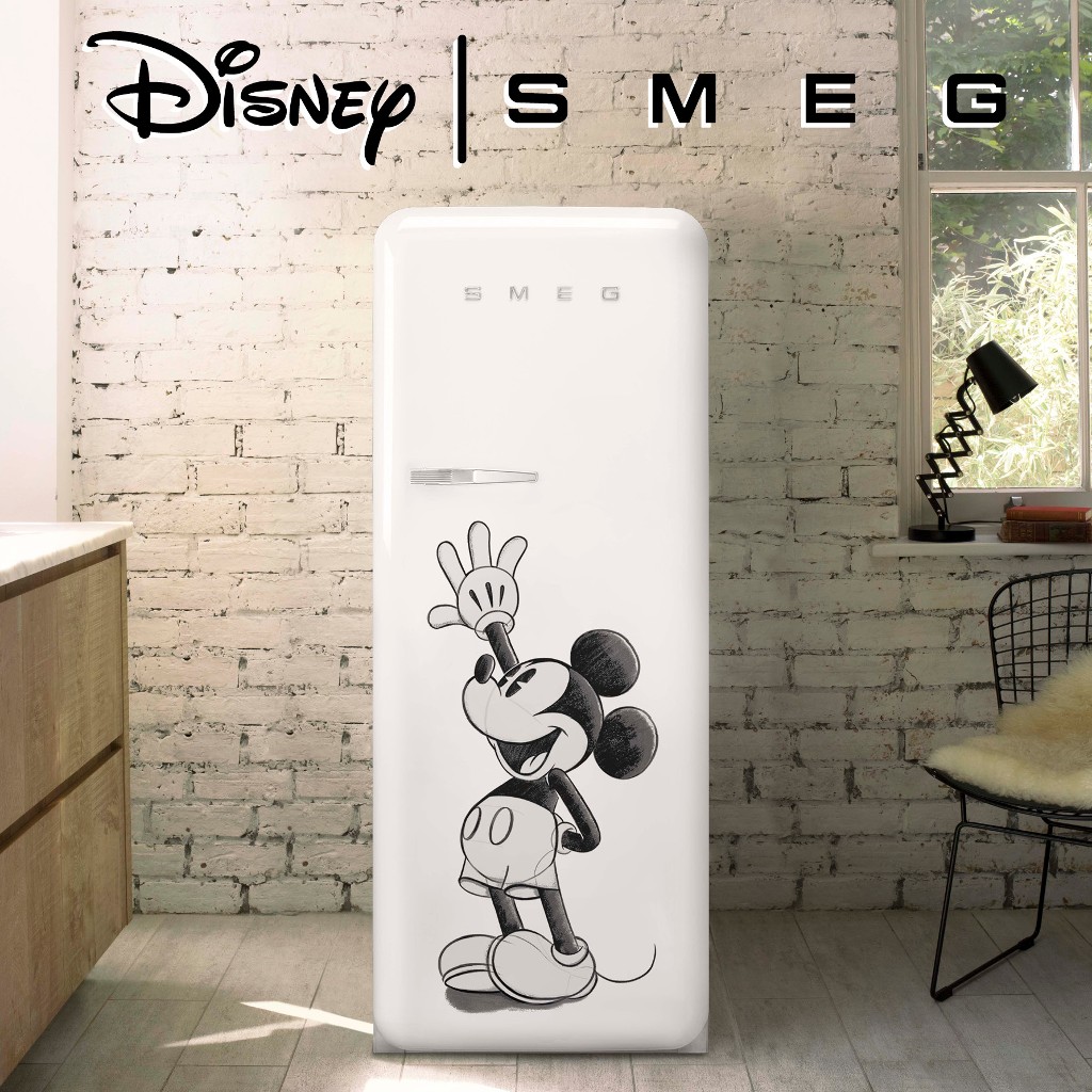 סמג משיקה מהדורה חדשה למקרר הרטרו בעיצוב מיקי מאוס
