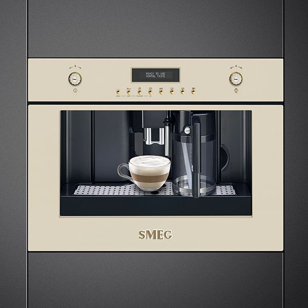 Smeg Coffee Machine Gold