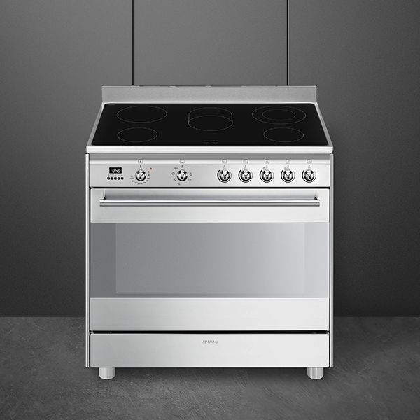 Smeg Cooker with Induction Hob 90x60 cm C91IEA9