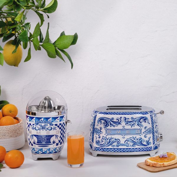 Electroménager Dolce&Gabbana Blu Mediterraneo Smeg