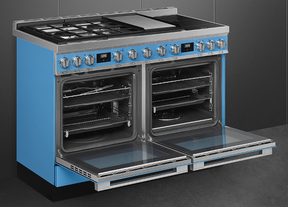 Smeg gas online range cooker