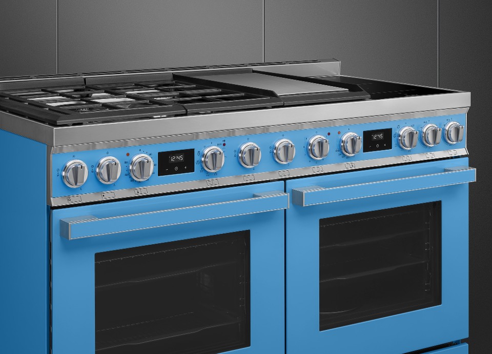 ÚJ DUPLA SÜTŐTERŰ SMEG COOKER 120 CM