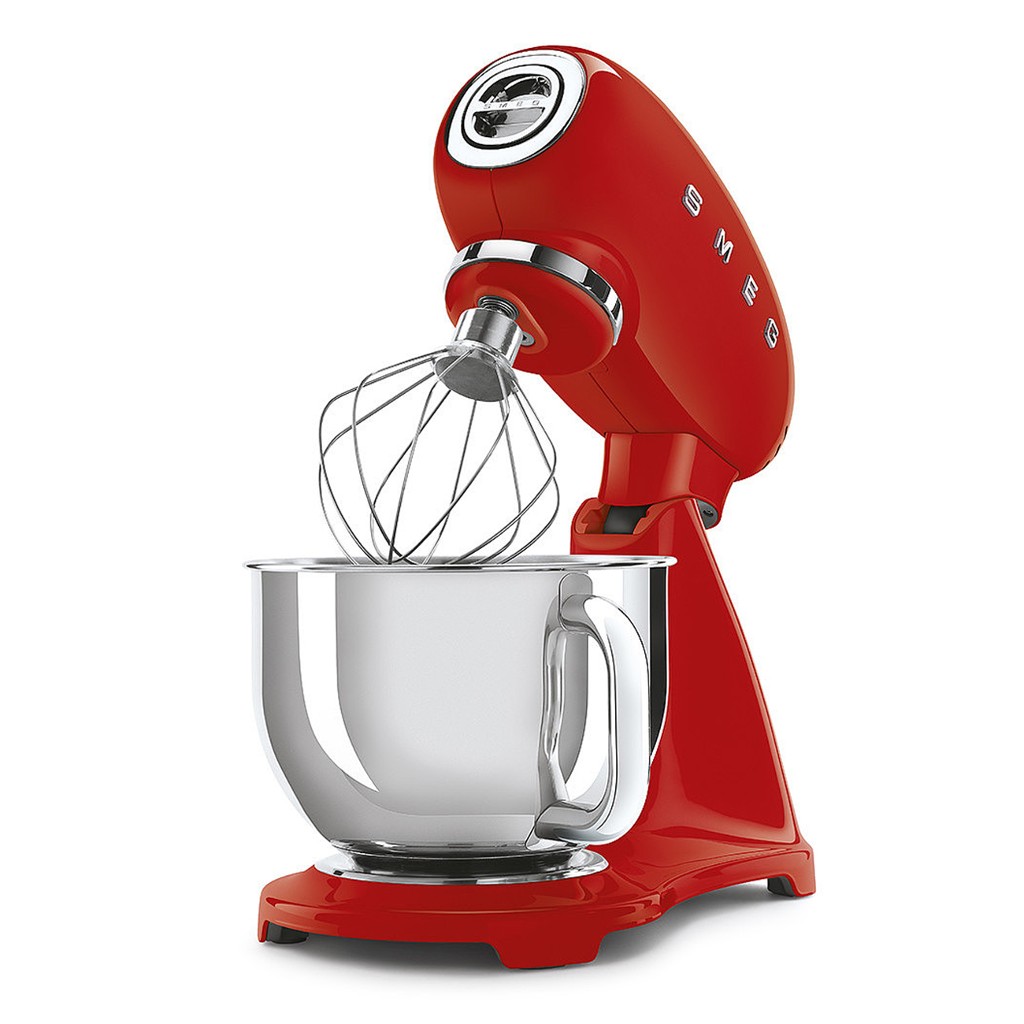 robot sur socle tout couleur rouge | SMEG France