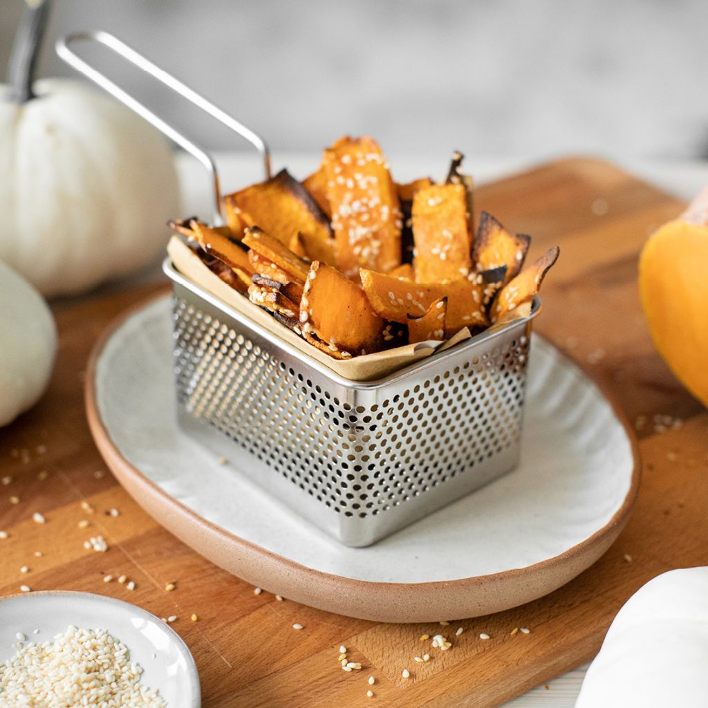 Ricetta chips di zucca| Smeg