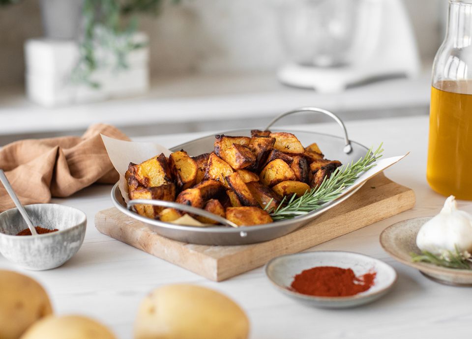 Ricetta Spicy Potatoes| Smeg