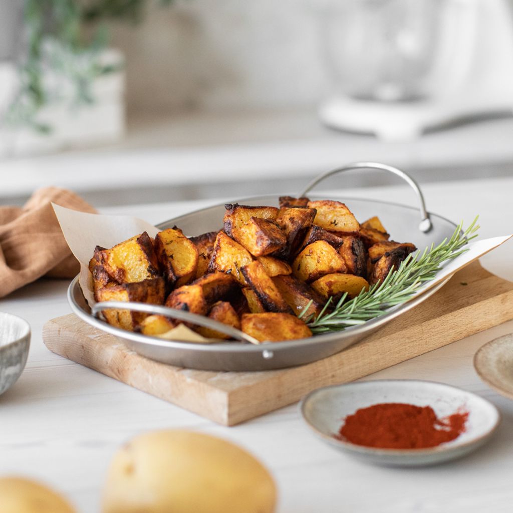 Ricetta Spicy Potatoes| Smeg