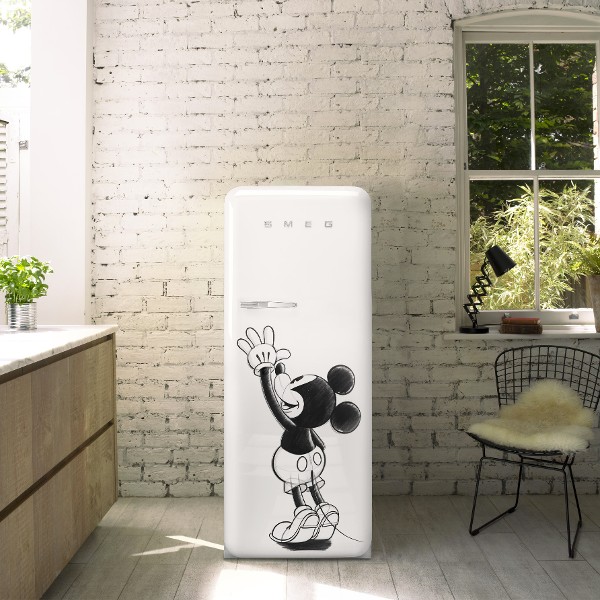 FAB28 Mickey Mouse Fridge - Smeg