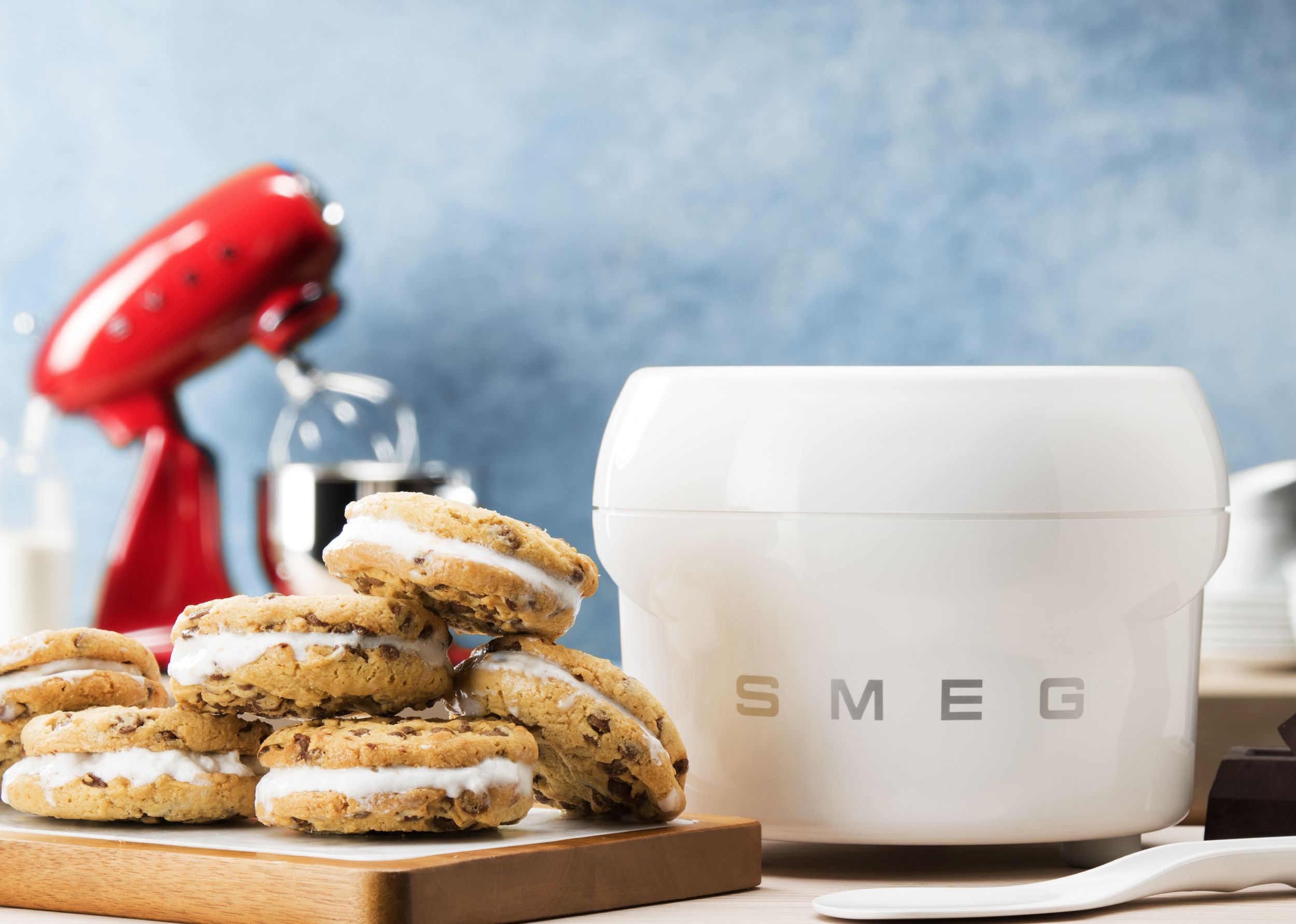 Smeg Ice Cream Maker with Accessories (For use with Smeg Stand Mixer) //  Small Appliances Mandibp / Kitchen