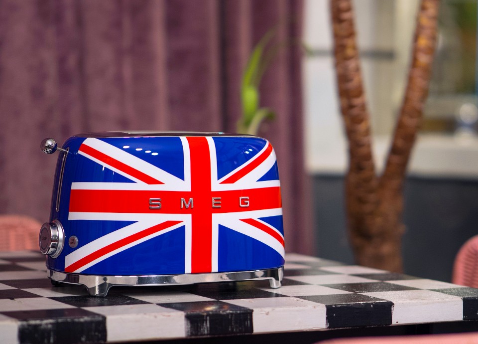Union jack on sale toaster