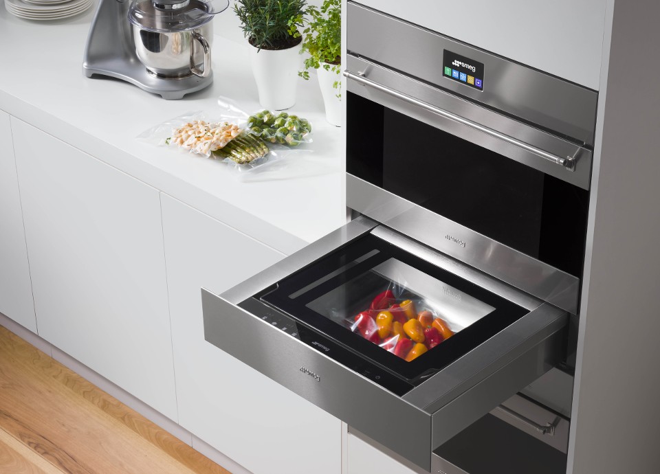 Tiroir sous vide Classica CPV315X Smeg