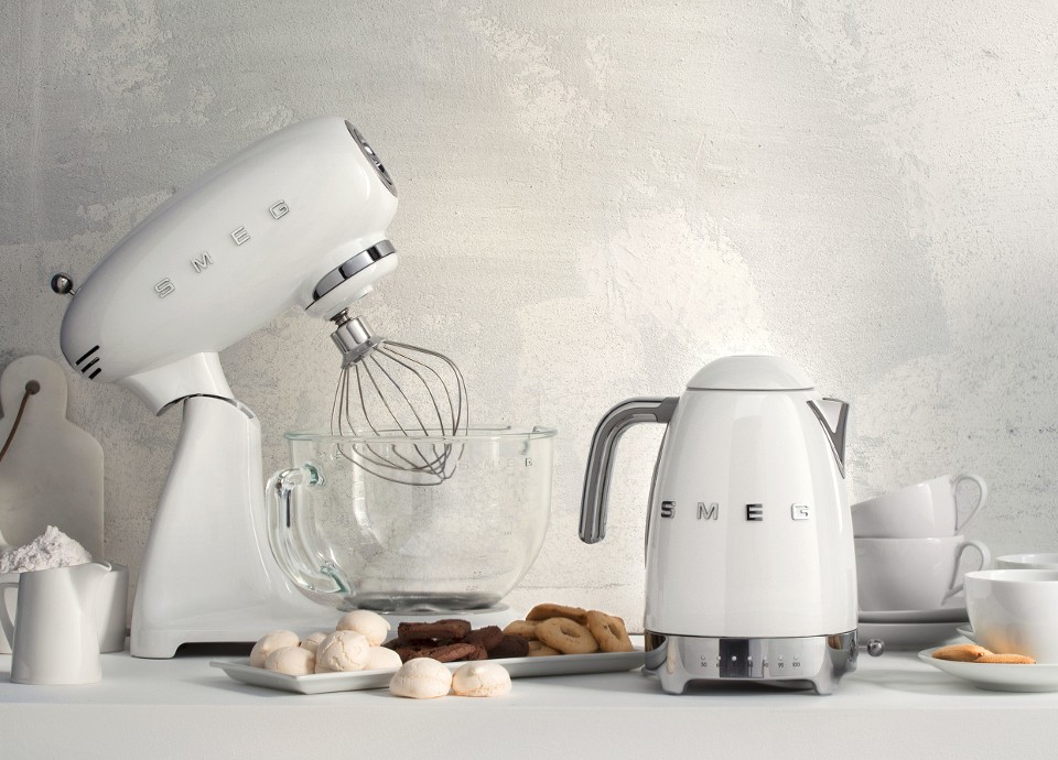 Smeg white kitchen appliances deals