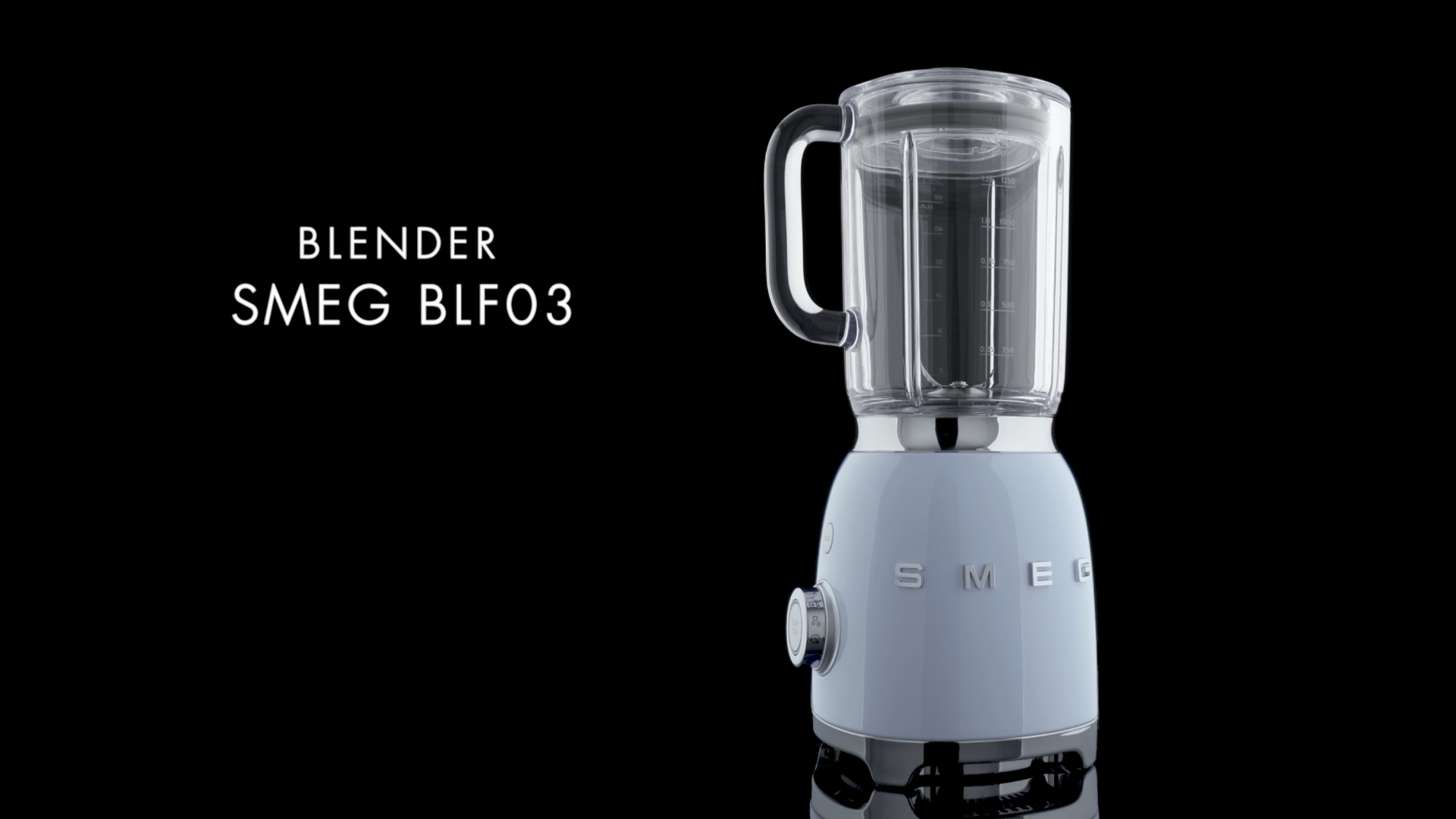 Smeg Pastel blue blender BLF03PBEU
