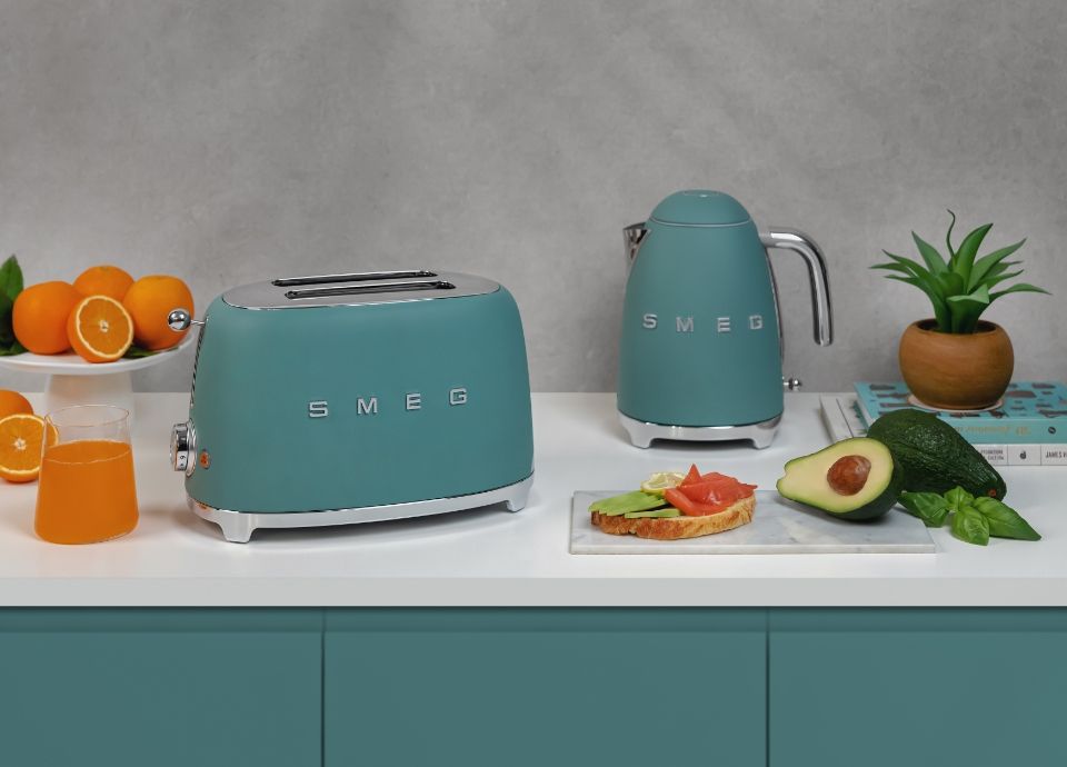 Tostadora smeg verde discount agua