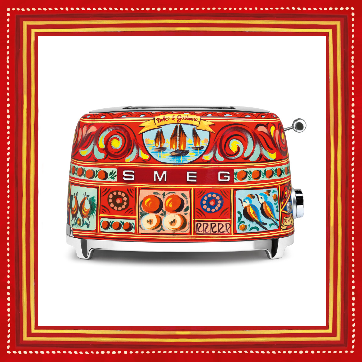 SMEG - Hervidor de Agua Eléctrico 1,7lt Sicily Is My Love & D&G - KLF03DGEU