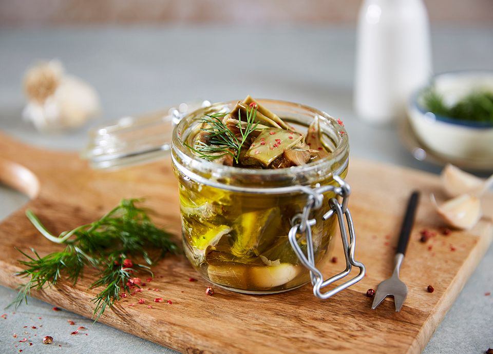 Artichokes in oil