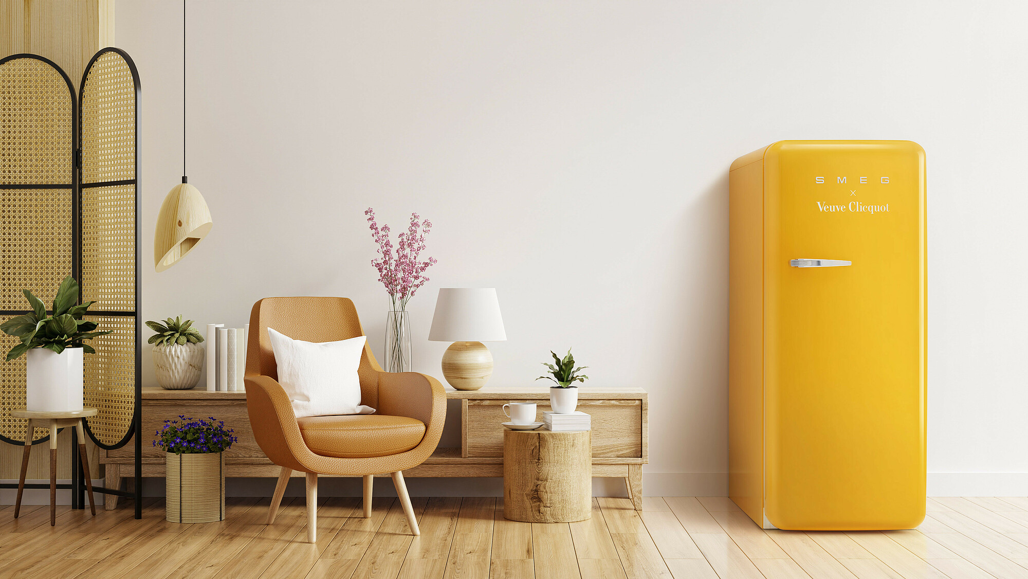 Frigorífico Smeg x Veuve Clicquot