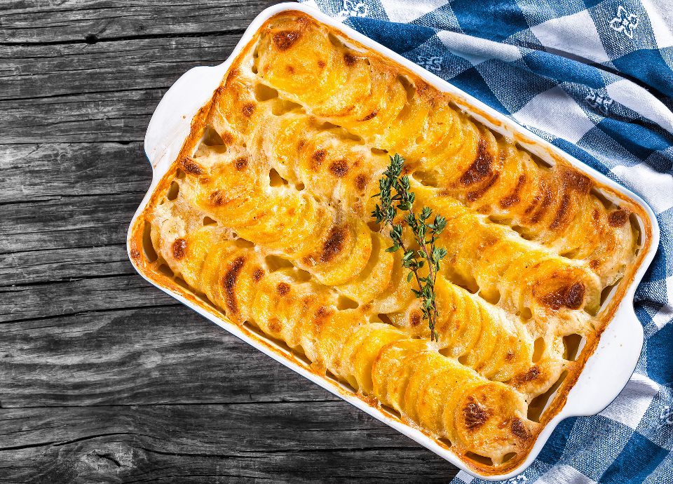 Smeg aardappel ovenschotel