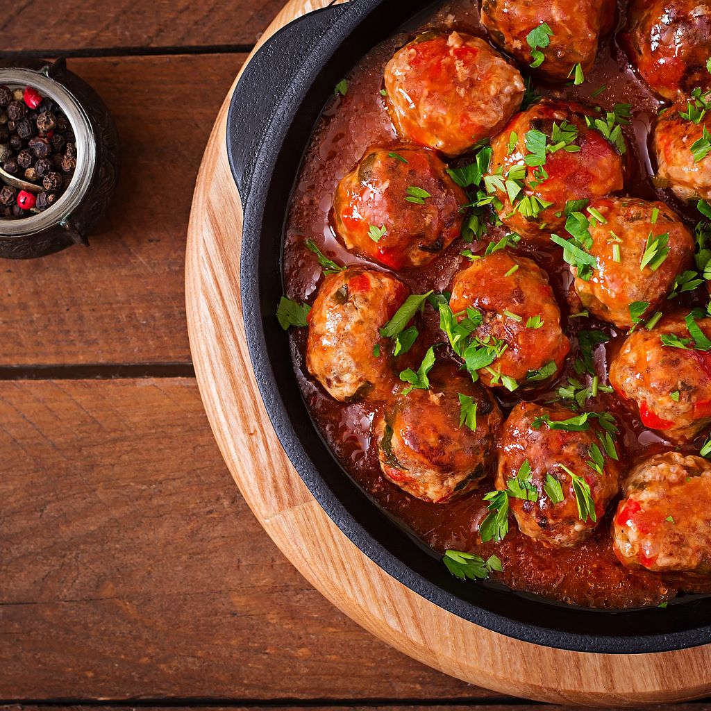 Recette de boulettes de boeuf à l'étouffée | Smeg