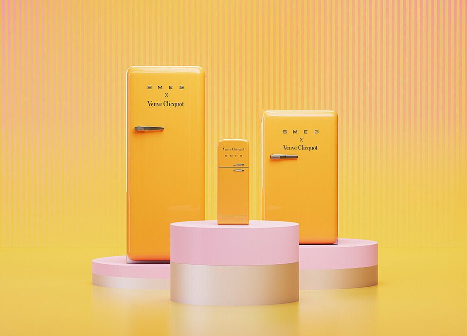 SMEG x Veuve Clicquot